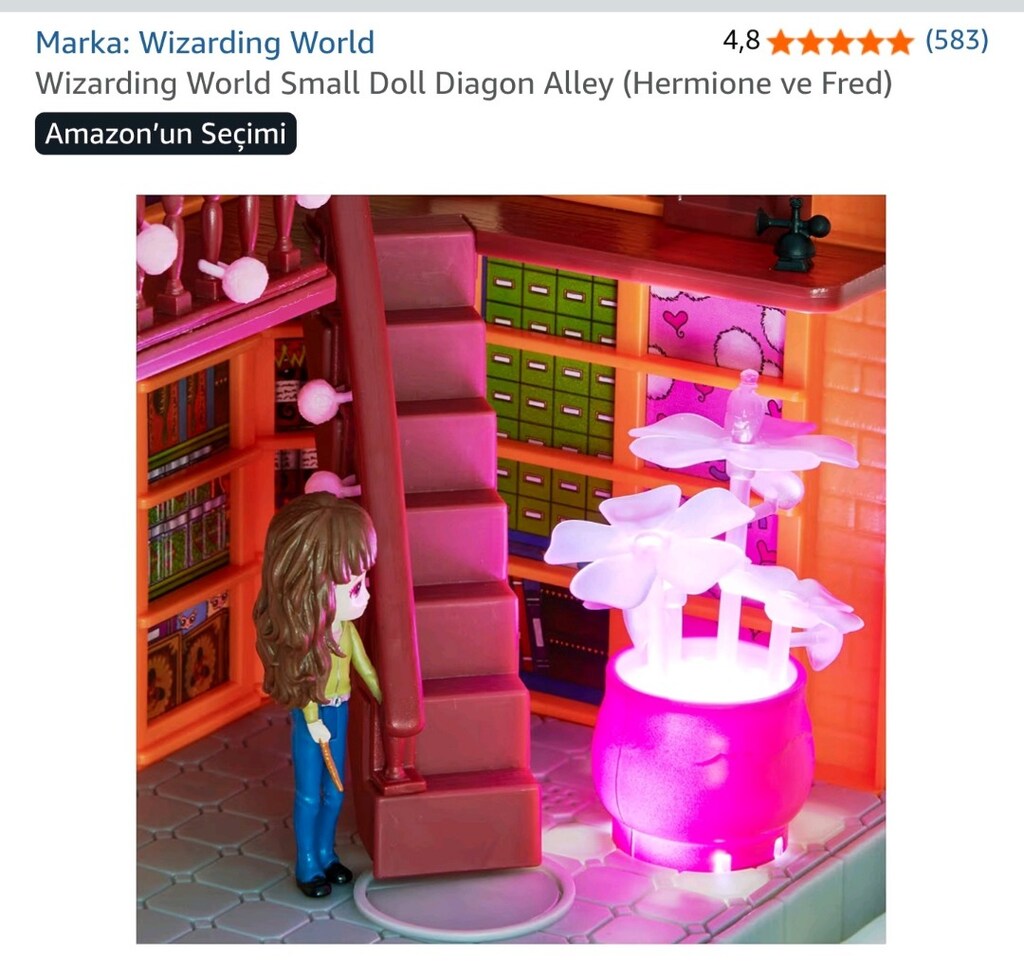 Harry Potter Wizarding World Small Doll – Hermione ve Fred Seti - 2