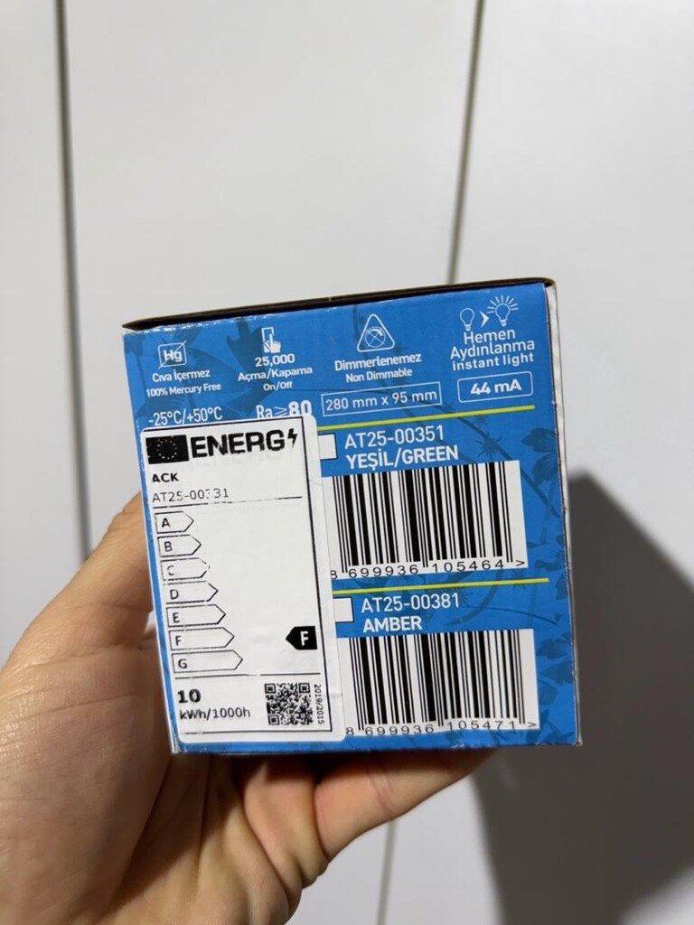 ACK Led Çim Armatürü 6500K ip65 - 6