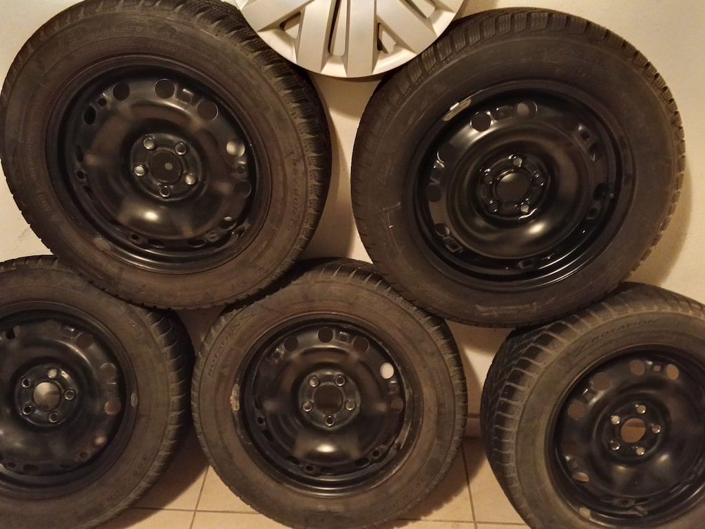 VOLKSWAGEN POLO KIŞ LASTİĞİ 5 ADET VE 4 ADET JANT - 3