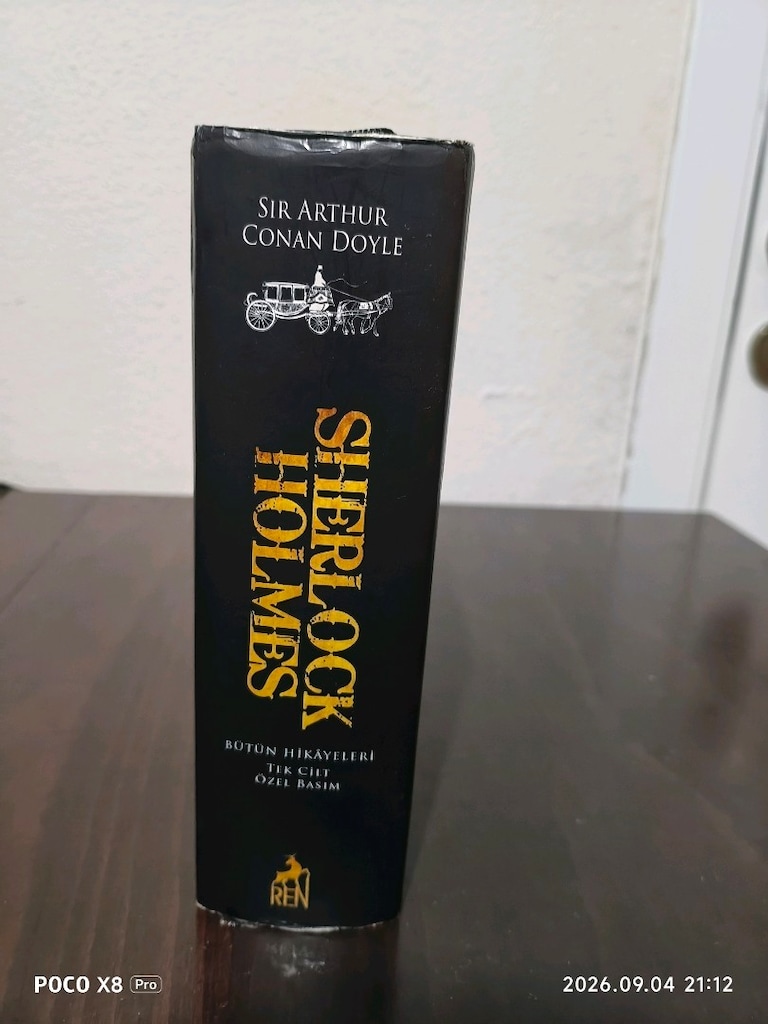 Sherlock Holmes Bütün hikayeler Tek cilt Özel Basım - 3