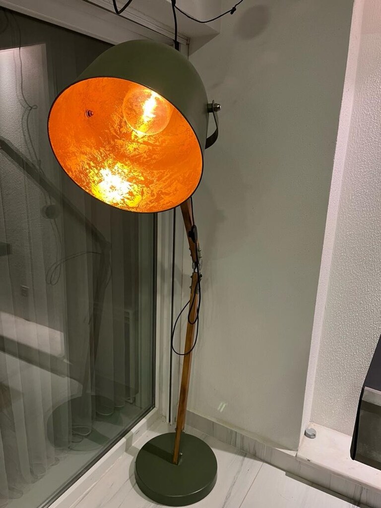 Hiç kullanılmamış 0 ayarında enza home marka lambader - 2