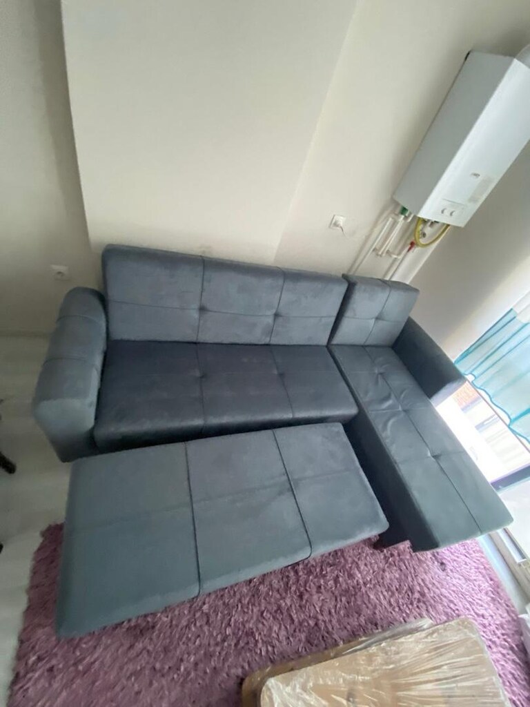L koltuk köşe takımı yatk olur alttan sandıklı 2 tarafa L yön değişir - 2