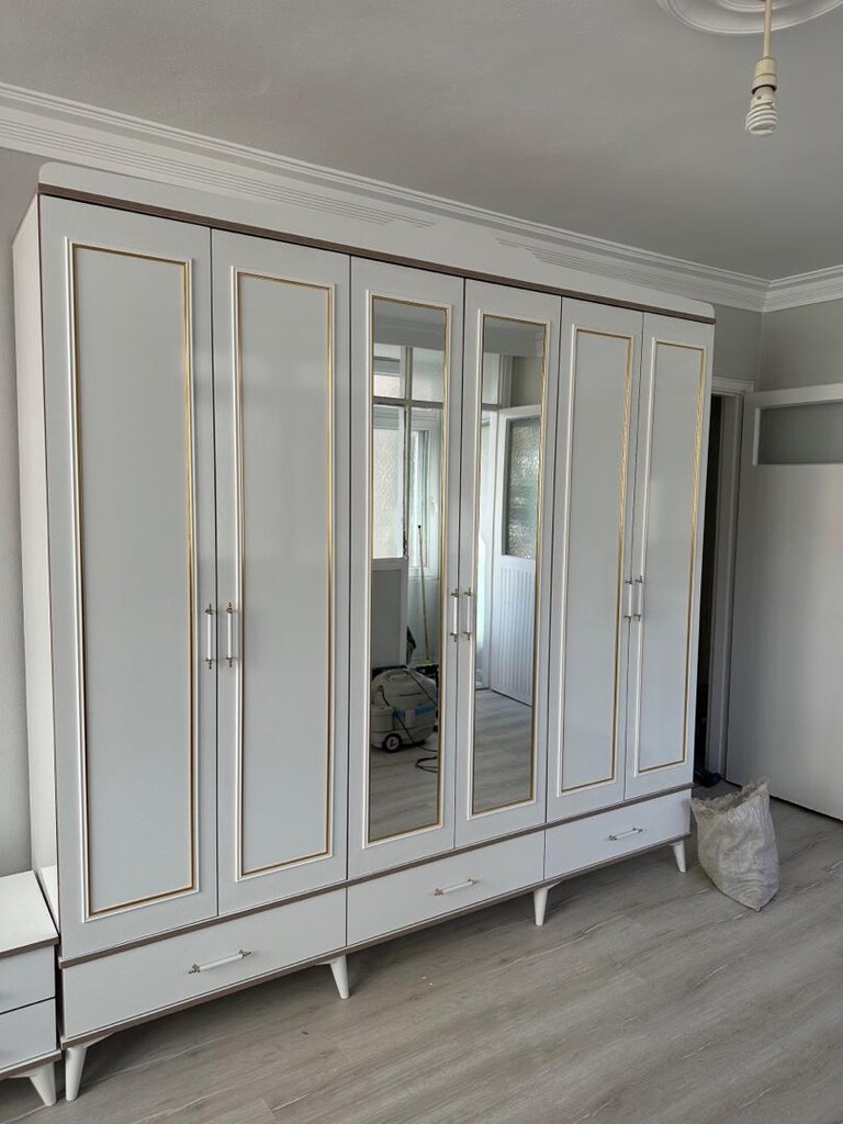 ultra lüks komple mdf yatak odası takımı sıfır ürün ambalınında - 4