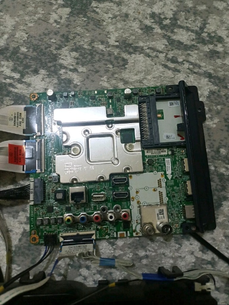 LG 55sm8200pla TV Anakart ve besleme kartı - 2