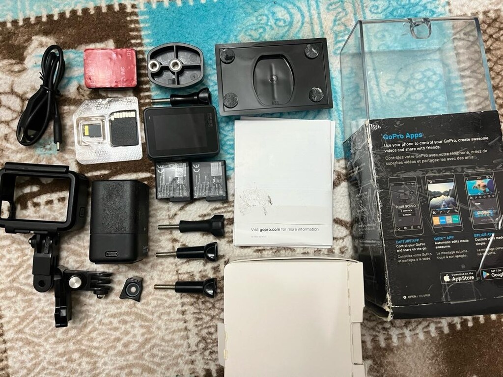 GoPro Hero 5 Black - Full Set / Kutulu ve Zengin Aksesuarlı - 4