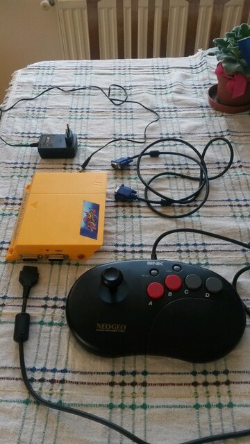 NEO GEO CD AES CONTROLLER PRO JOYSTiCK SNK
