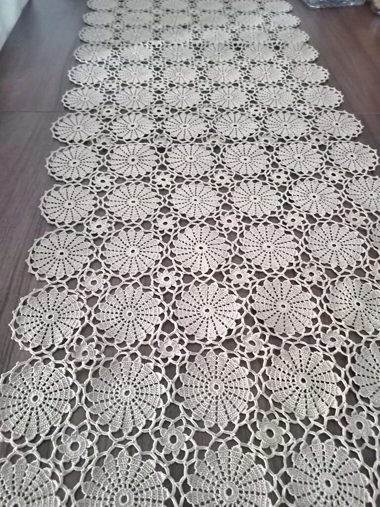 DANTEL MASA İCİN ORTU 130×50 cm - 5