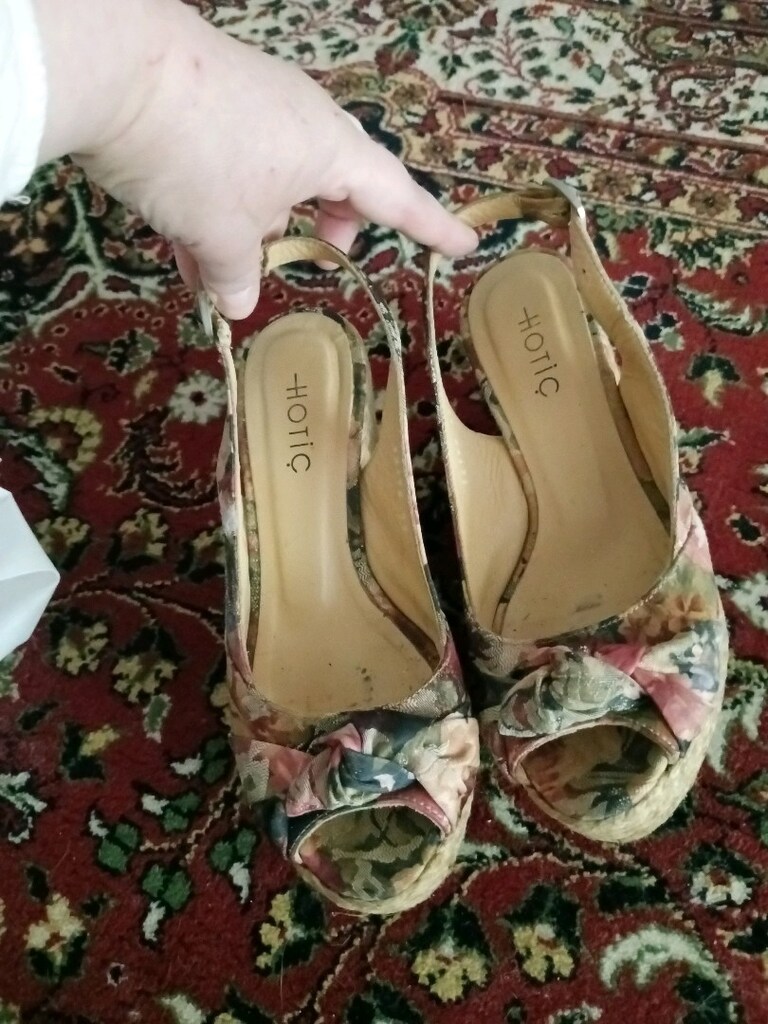 kadın topuklu sandalet