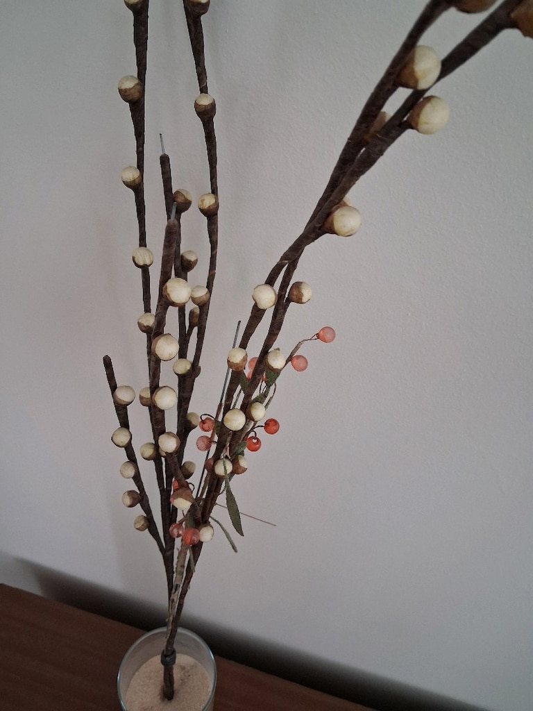 Vazo Dekoratif 26.5*8 cm. / 58<>93 cm. çiçek kuvars kum/Bostanlı-İZMİR - 6