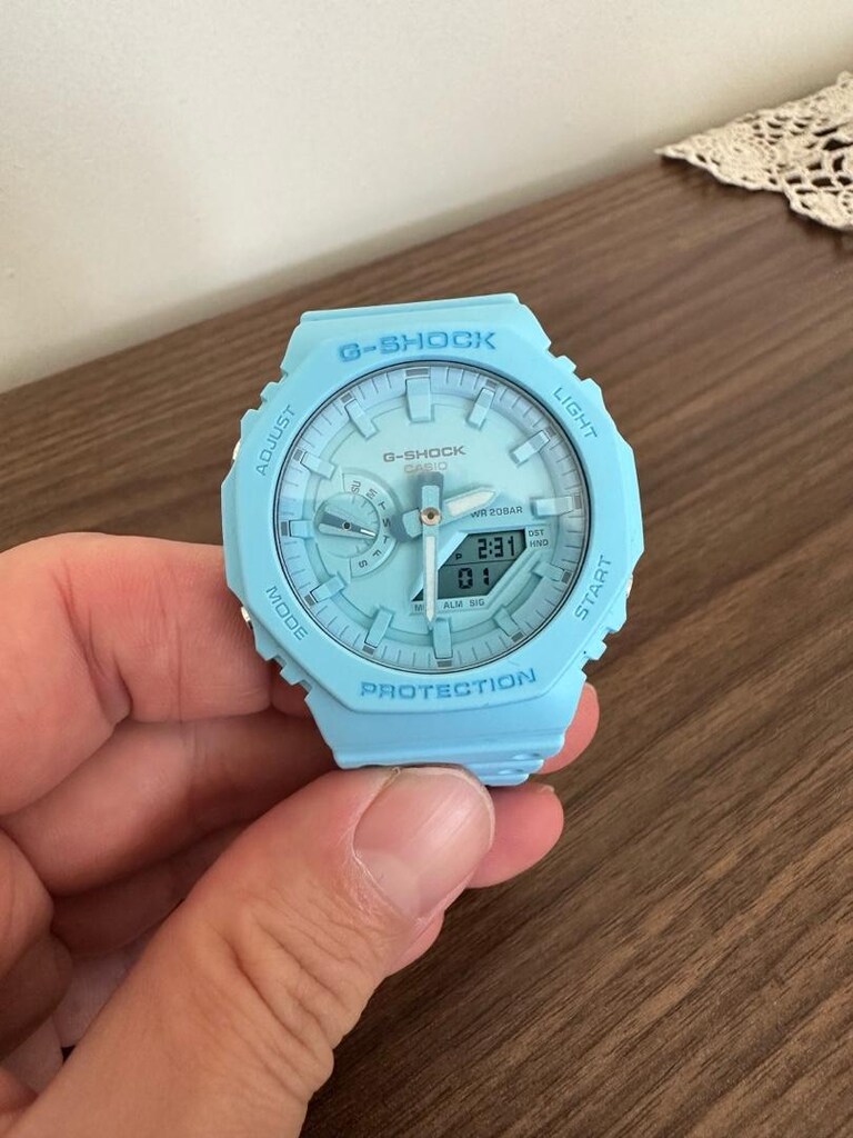 Sıfır, Nadir, Turkuaz renk G shock - 5