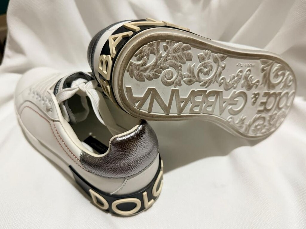 Orjinal Ayakkabı. Dolce & Gabbana White Portofino Leather - 7