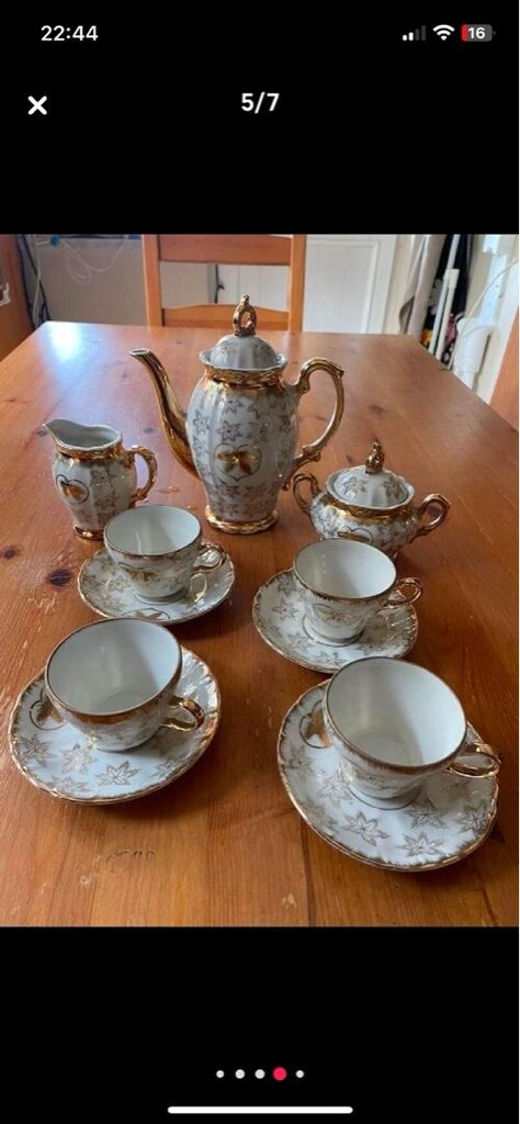 VINTAGE PORSELEN ÇAY/KAHVE SETİ - 2