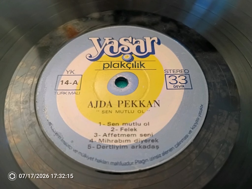 4 adet kapaksız yerli Lp Pekkan Gencebay Gökhan Güney Ümit Aksu(ersen) - 11