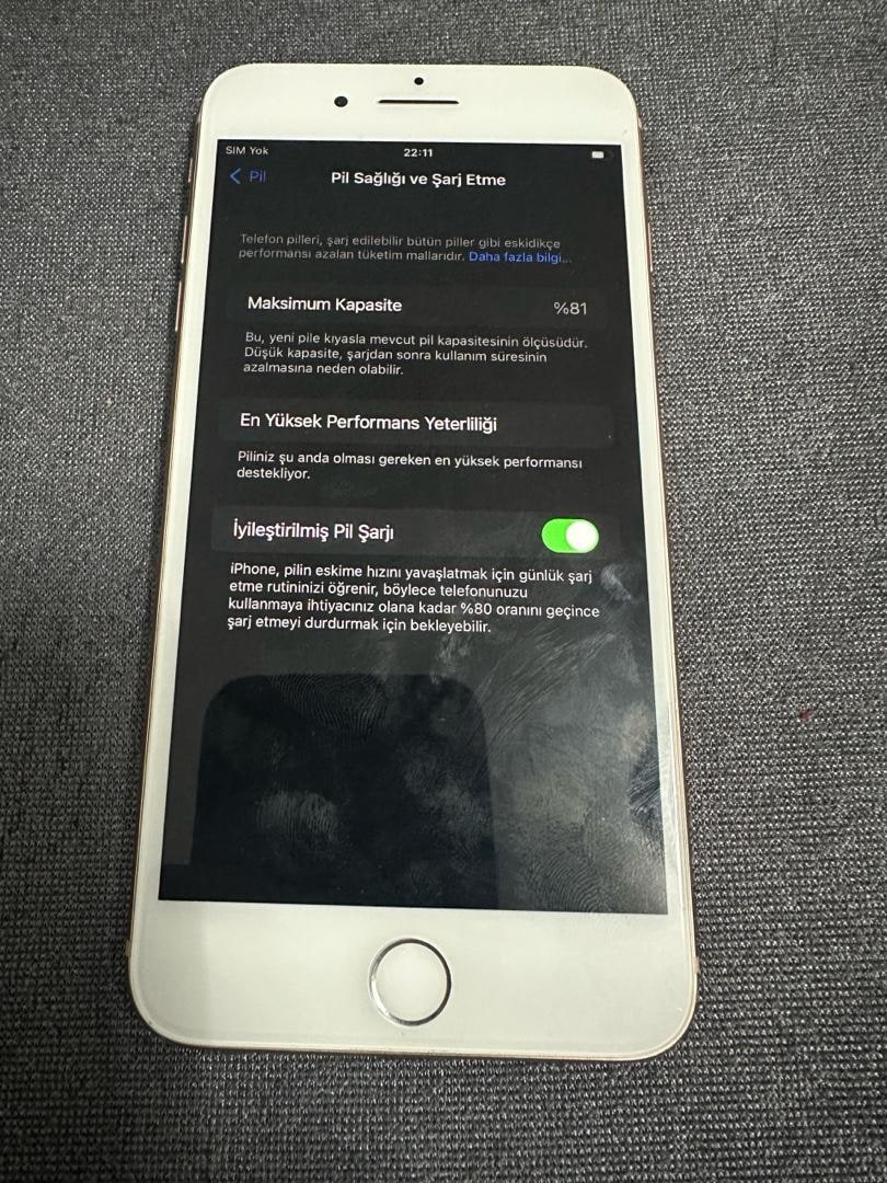 İphone 8 Plus 64 GB dört dörtlük kusursuz - 6