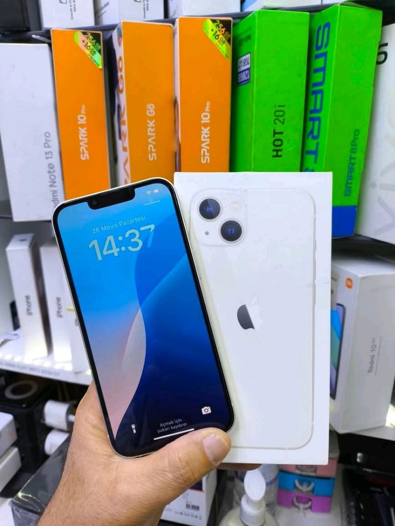 İPHONE 13 128 GB WHİTE PİL SAĞLIĞI 86 KUTUSU FATURASI VARDIR 4 AY DAHA - 2