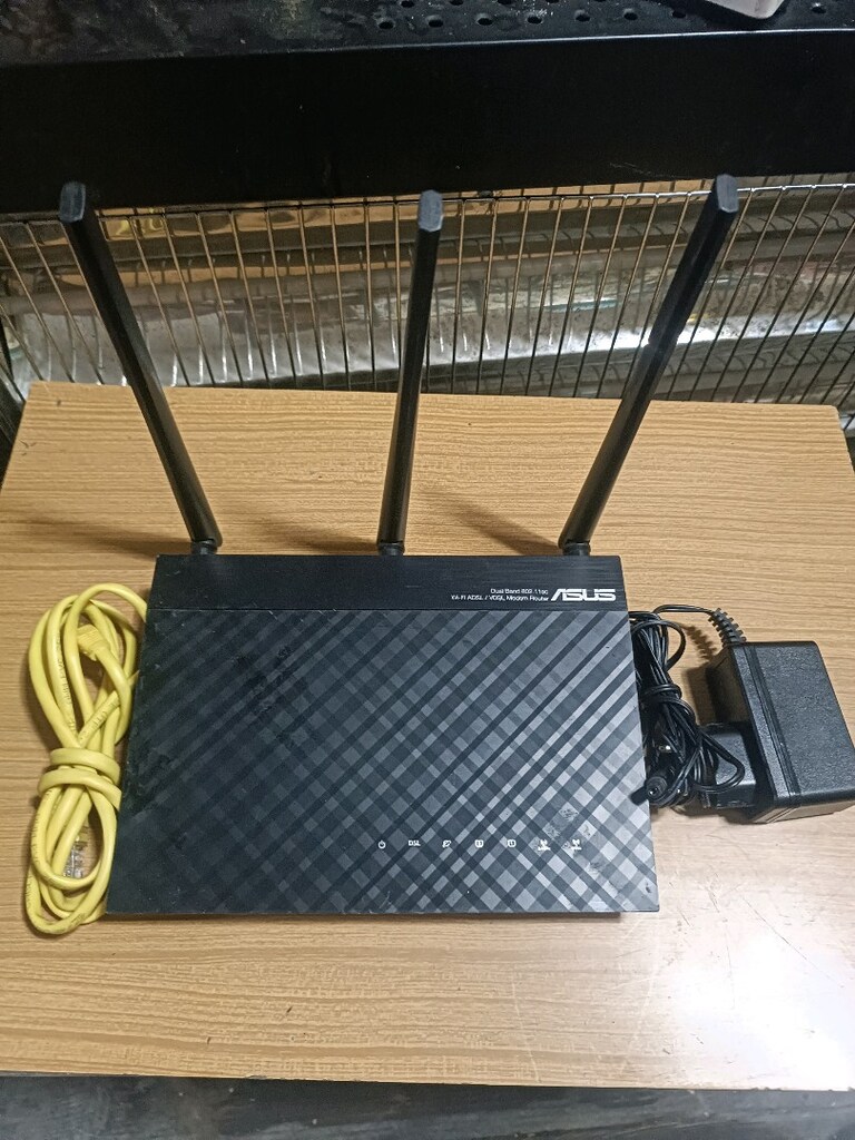 ASUS adsl VDSL 2.4,5ghz modem sağlam temiz çalışır durumda alana hayır - 5