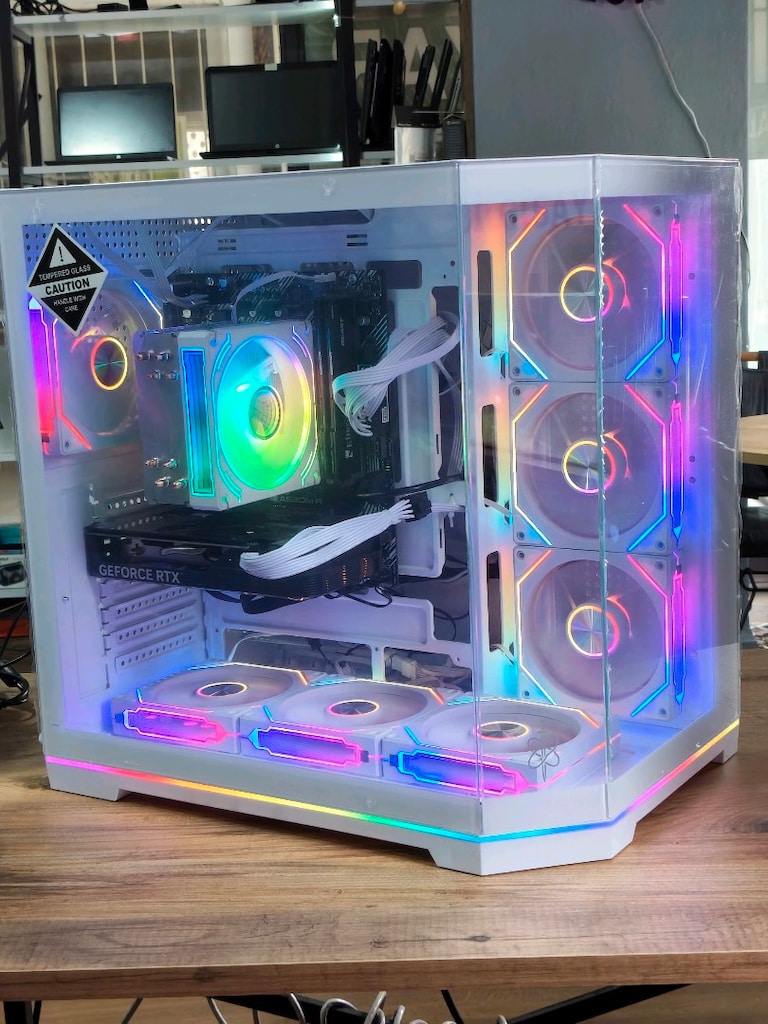 RTX 4060 RYZEN5 5600X16GB RAM 1TB M2SSD 600W AKVARYUM OYUNCU KASASI - 3