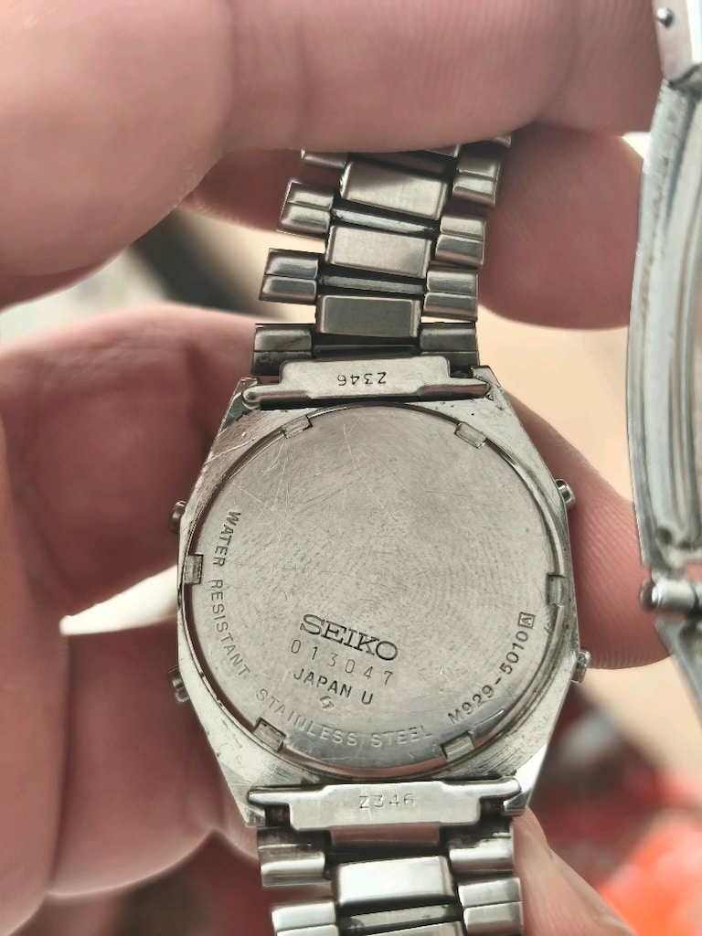 Seiko dijital kol saati - 6