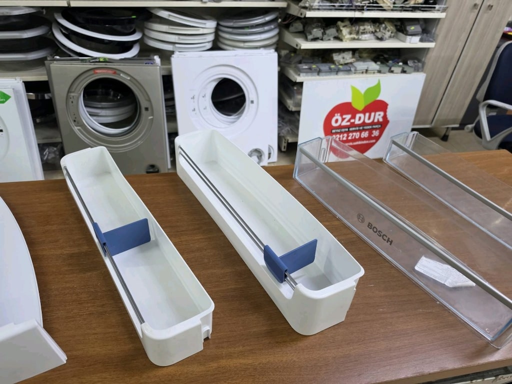 Bosch KSU49631NE Orijinal Buzdolabı Cam Rafı - Çıkma 2. El / Özdur Tek - 17