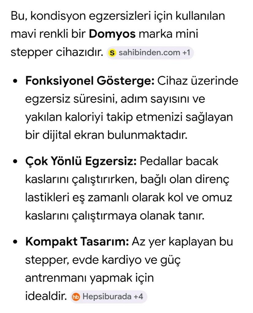 Yeni gibi Kondisyon aleti,stepper - 2