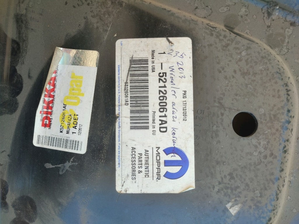 JEEP WRANGLER RUBİCON JEEP STEPNE TAŞIYICI 3.STOP LAMBASI SIFIR ORJİNA - 4