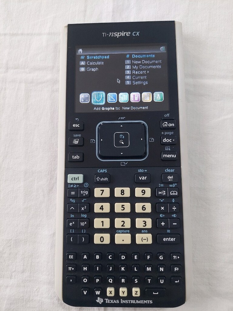 Texas Nspire CX Grafik ve Matematik işlemleri hesap makinası - 6