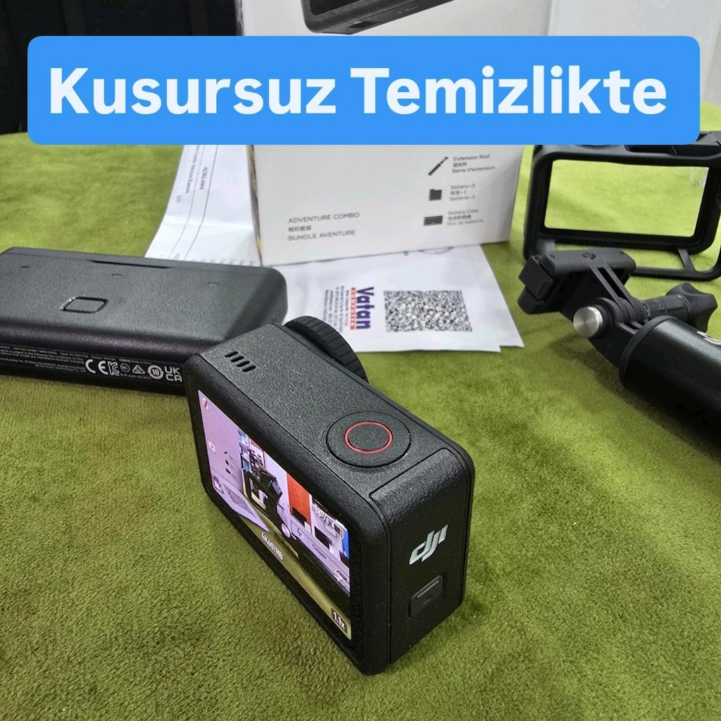 DJI Osmo Action 5 Pro Adventure Combo İkinci el, temiz ve sorunsuz DJ - 4