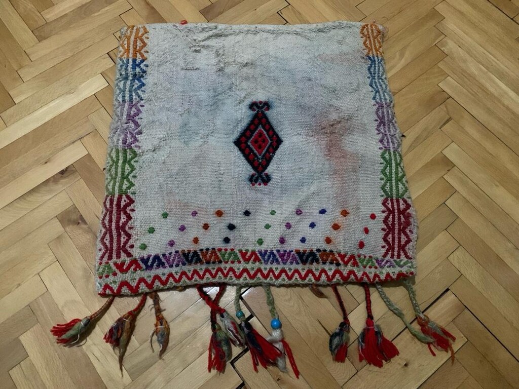 kök boya yün el dokuma - 2