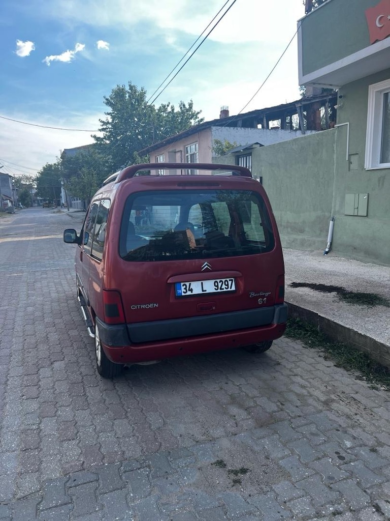 2002 Model Citroen Berlingo Hususi / Binek/ ilk sahibinden - 4