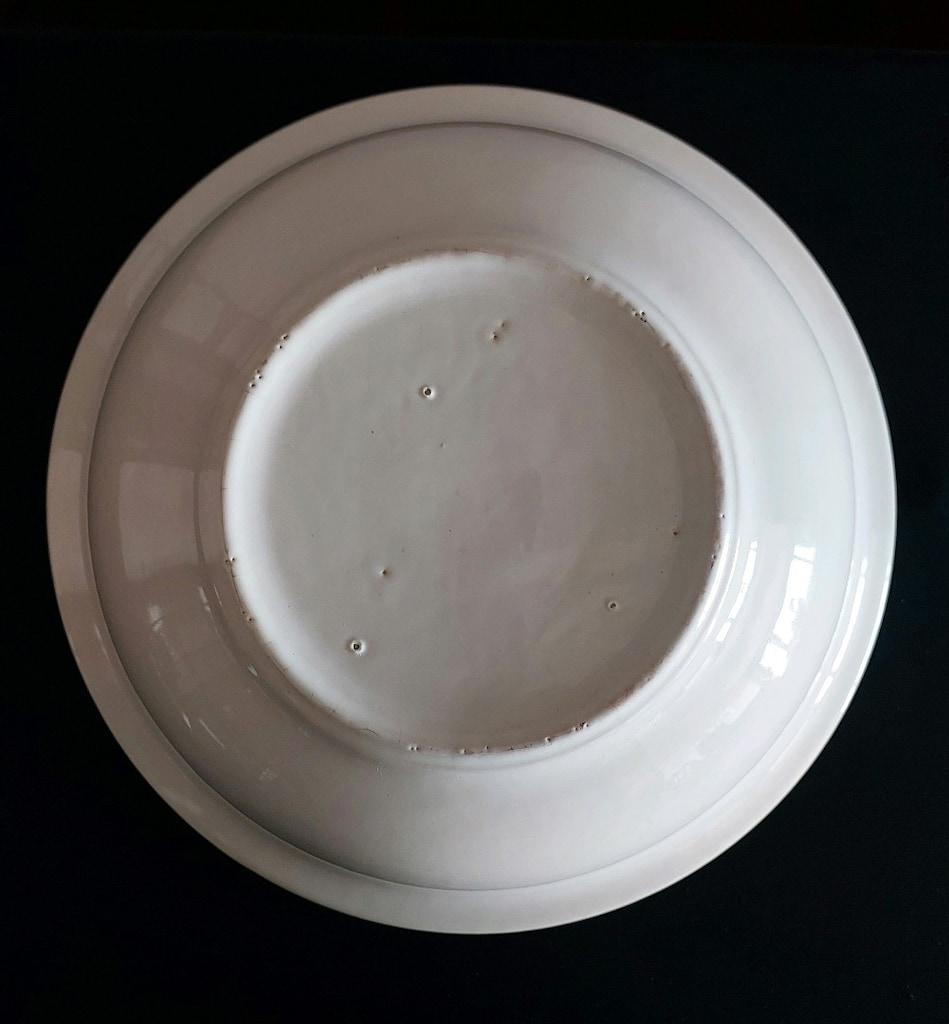30 cm Büyük Beyaz Seramik Kase – Dekoratif ve Çok Amaçlı - 4