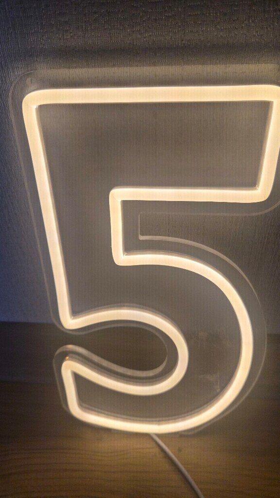 5 yaş doğum günü led - 4
