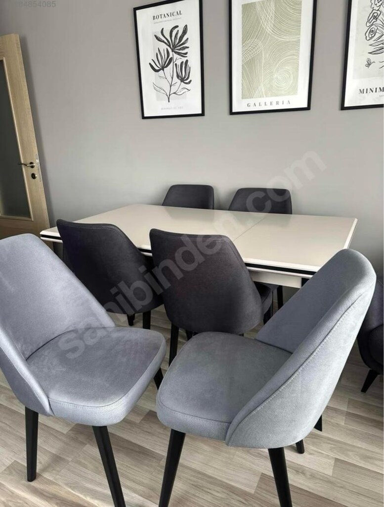 Şık ve Temiz Salon Takımı + 6 Kişilik Yemek Masası Takımı - 5
