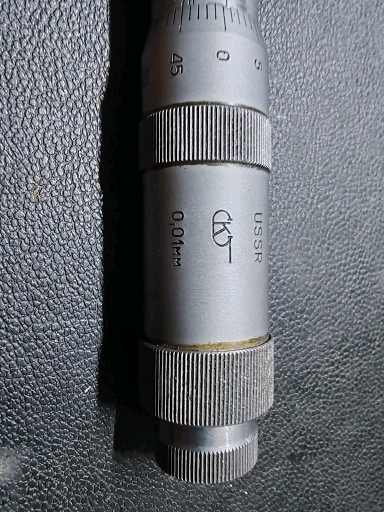 Sovyet yapımı outside micrometre - 5