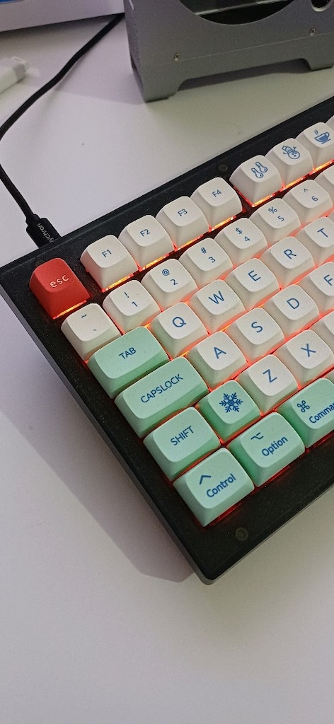 Keychron V1 Knob Kablolu Klavye - 4