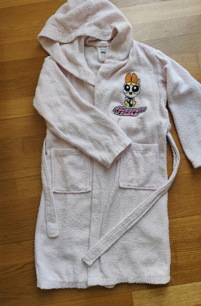 LCW ÇOCUK LCW 8 10 YAŞ HAVLU PEMBE BORNOZ - 3