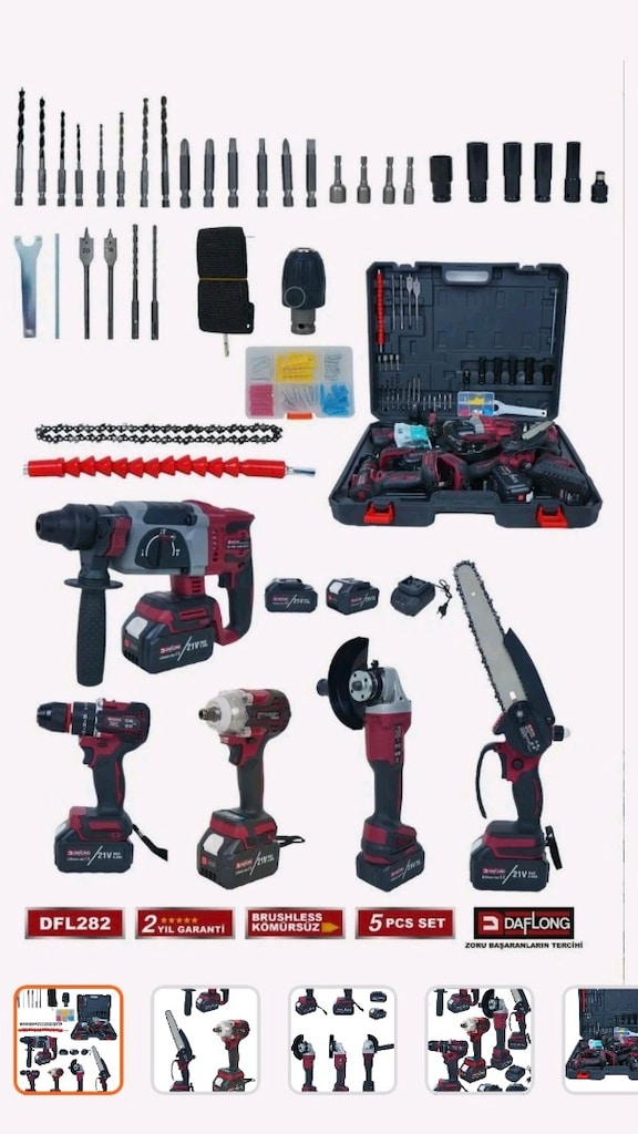 5 li Orjinal Daflong set - 5