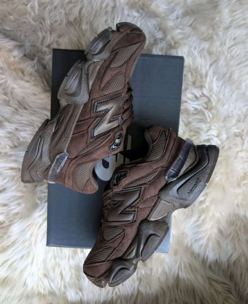 New Balance 9060 Chocolate Brown Kahverengi Spor Ayakkabı - 5