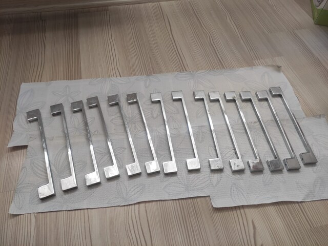 192 mm Krom Kaplı Dolap Kulbu (14 Adet)