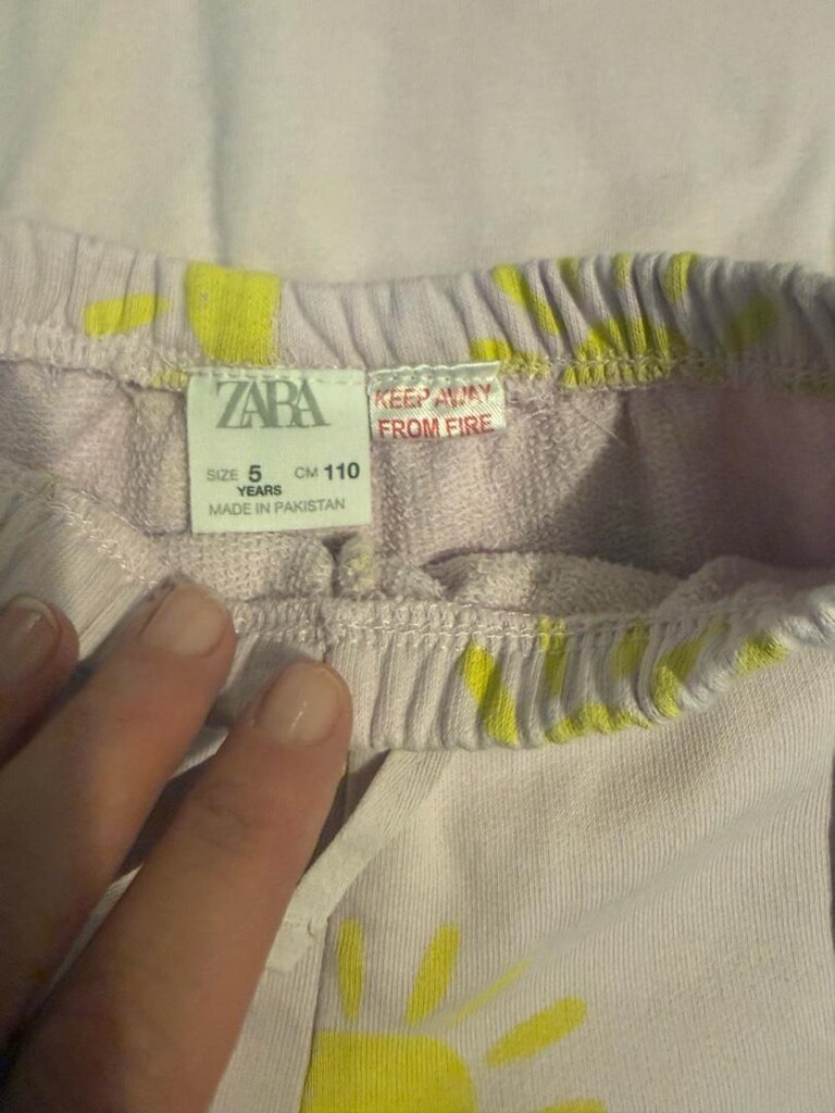 Zara 5 yaş şortlu takım - 3