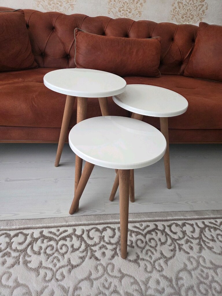 3'lü zigon sehpa - 3