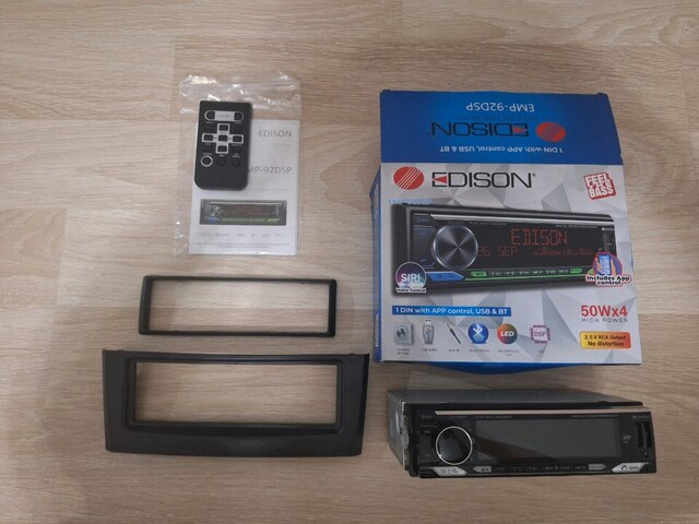 Edison EMP-92DSP DSP İşlemcili / 3 Amfi Çıkışlı / Kutulu Temiz