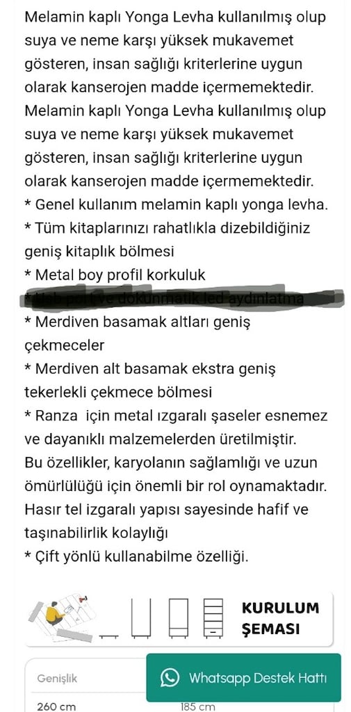Ranza Yatak açıklamaları okuyun lütfen - 4