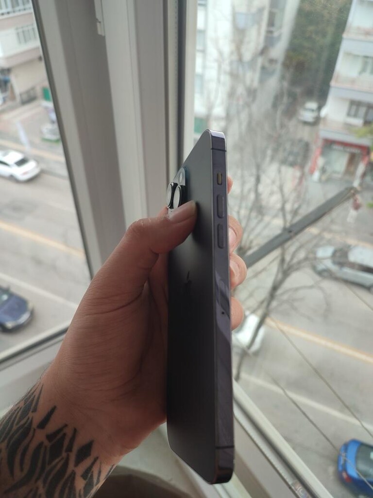 İphone 14 Promax 128 gb mor türkiye cihaz - 6