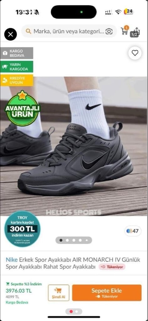 nike spor ayakkabı - 2