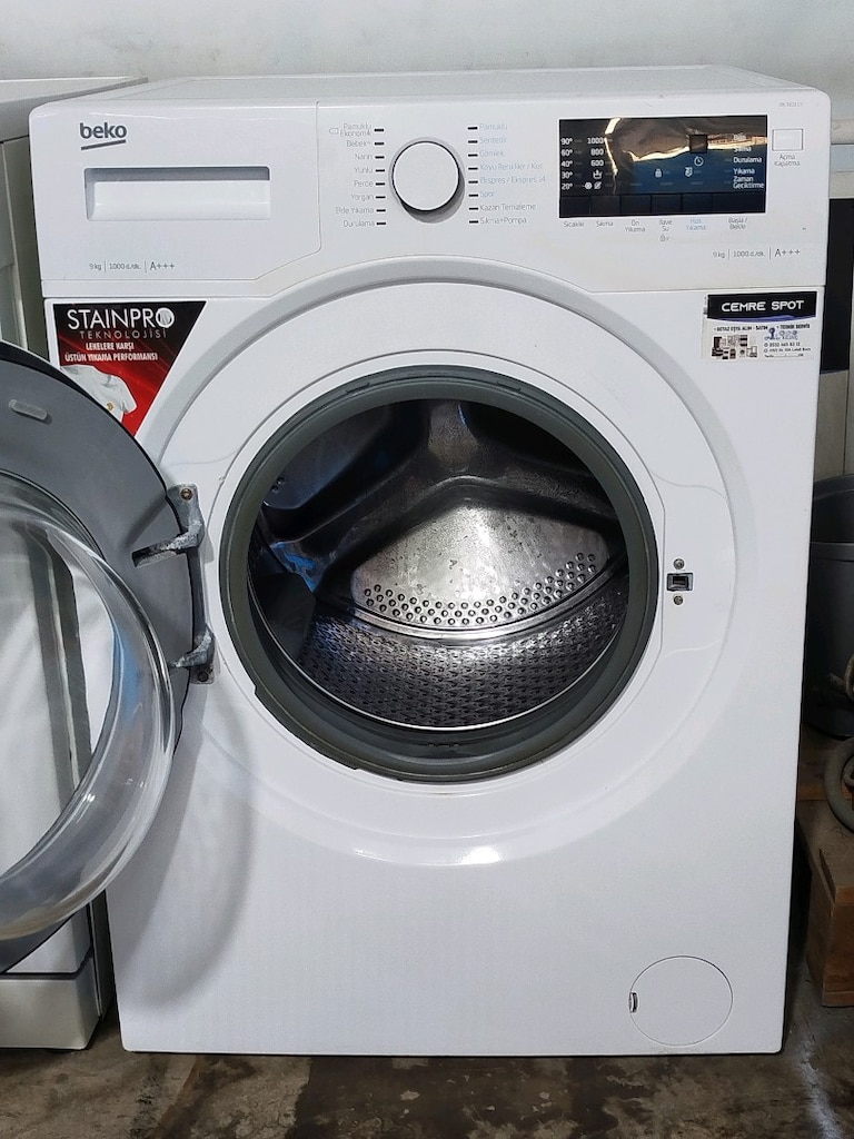 BEKO 9 KG ÇAMAŞIR MAKİNESİ İZMİR İÇİ 3 AY GARANTİMİZ VARDIR - 3