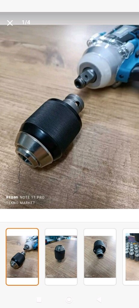 Somun sıkma sökme makinesi mandreni Çelik - 4