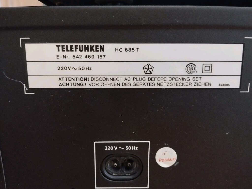 Çeşitli marka kaset dekler Proton/Telefunken/Pionner/Grundig - 8