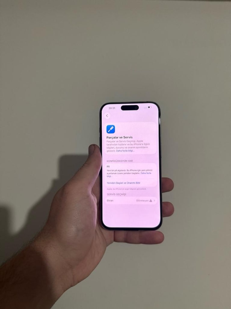 IPHONE 15 PRO YD 128 GB ÇİFT SİM SORUNSUZZ - 4