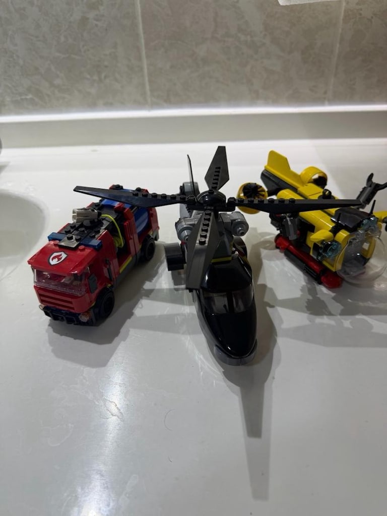 lego city helikopter, itfaiye kamyonu, denizaltı karışımı lego 60462 - 4