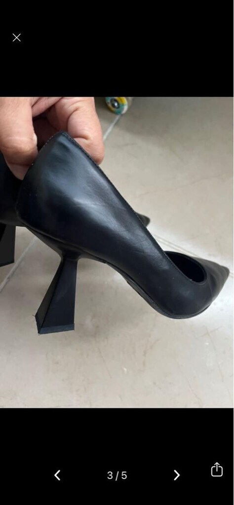 marjin marka siyah stiletto - 3